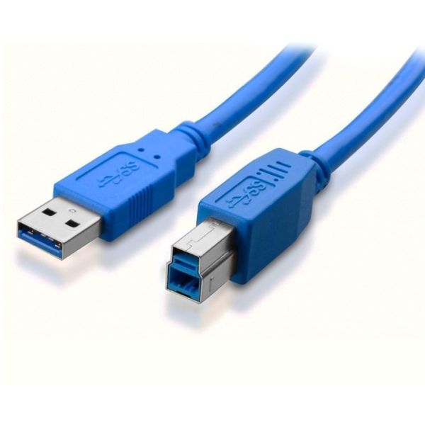 Cable USB AM - BM 3.0 3 Metros 