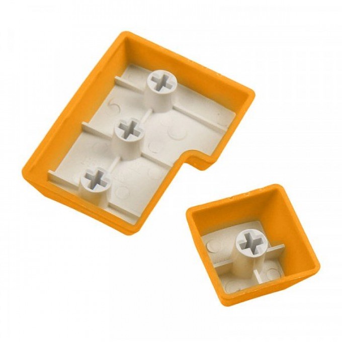 Set 11 Teclas Ducky Amarillo Pbt Double-Shot 