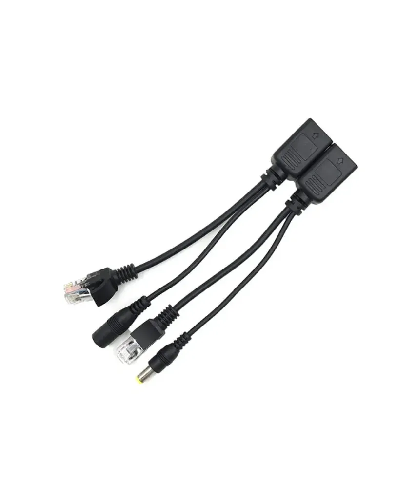 Inyector Eyector POE Par RJ45 Alimentación