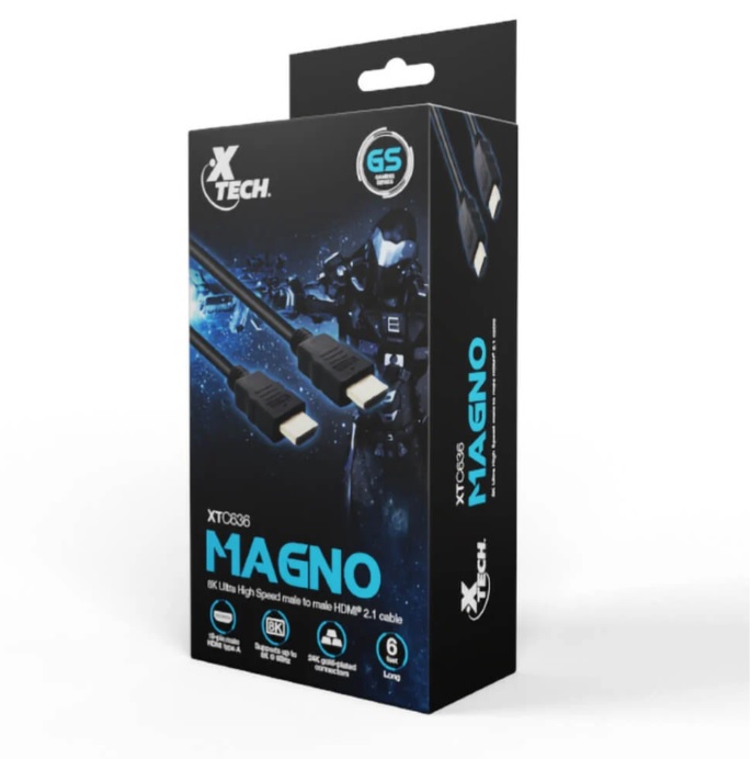Cable HDMI 2.1 X-Tech 8K Alta Velocidad 