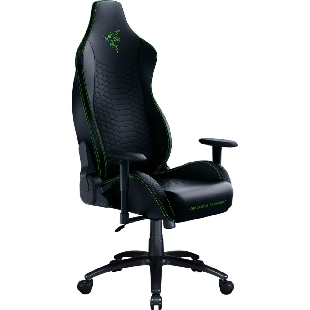 Silla Gamer Razer Ergonomica ISKUR X - Acero/Cuero