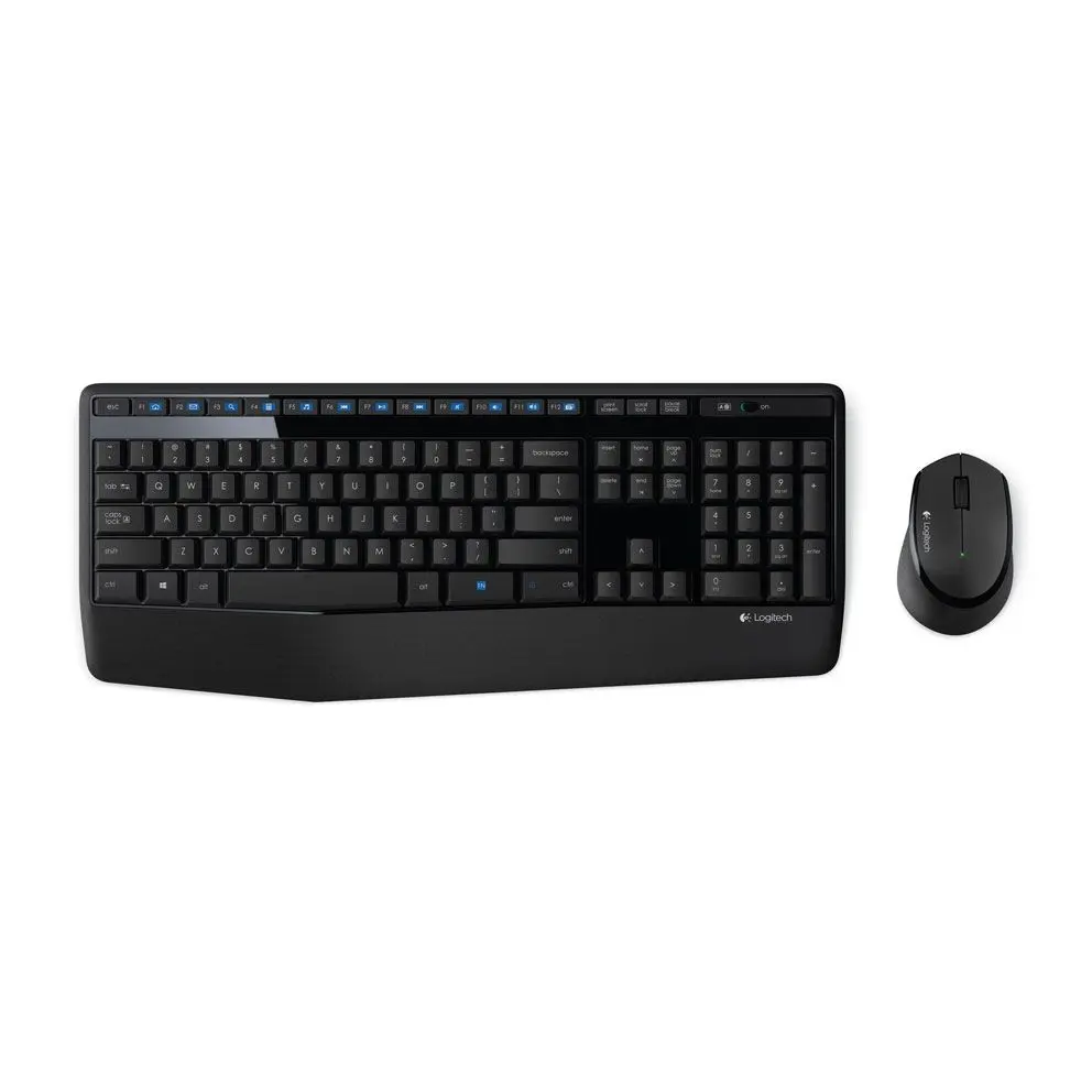 Teclado y Mouse Logitech MK345 Negro Inalámbrico
