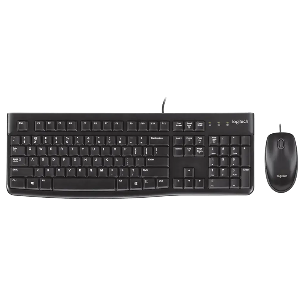 Teclado y Mouse Logitech MK270 Black Inalámbrico 920-004432
