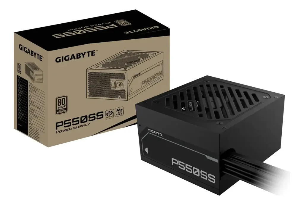 Fuente Gigabyte 650w P650SS 80 Plus Silver ATX 3.0 Negra