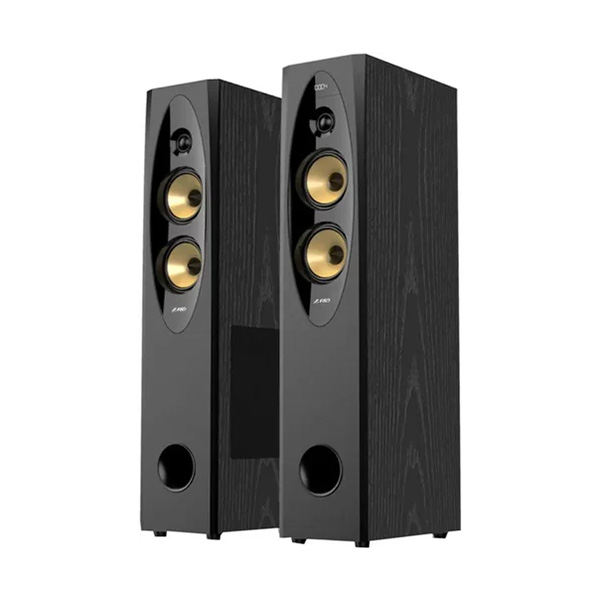 Parlante FYD Fenda T-60X Pro Negro Bluetooth USB AUX C/Control Remoto 120w (60w x2) + Microfono