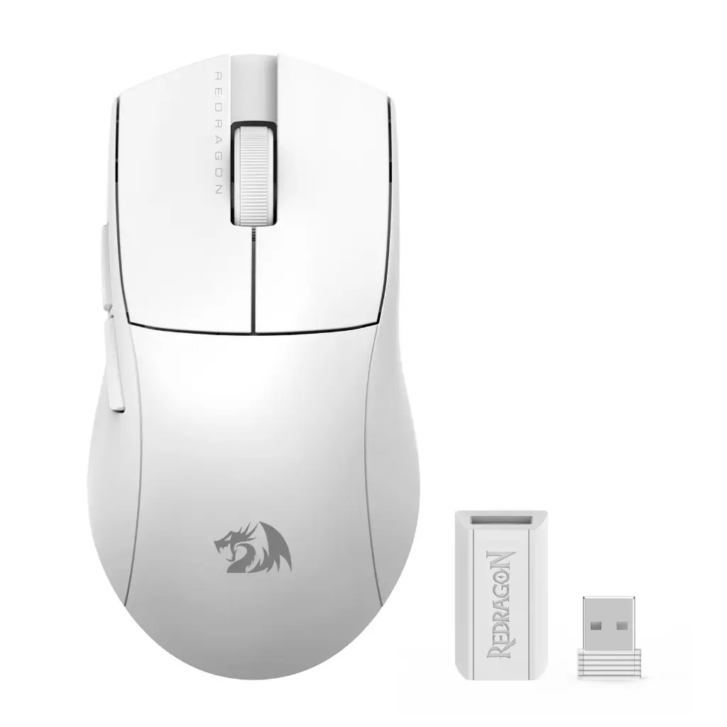 Mouses Redragon K1NG Pro M916W-PRO-1K (White)