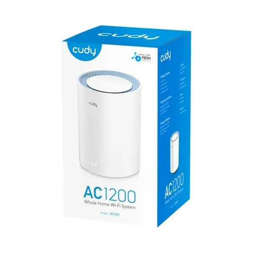 Router/Extensor Mesh Cudy AC1200 Pack x1
