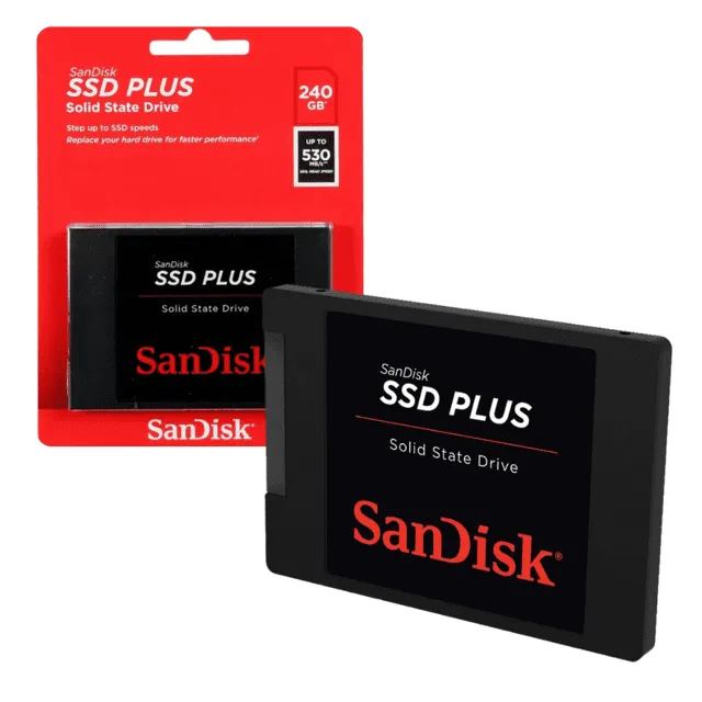 DISCO SSD SATA 240GB SANDISK PLUS