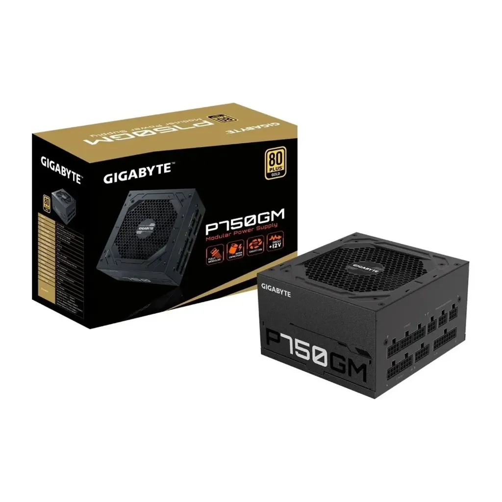 Fuente Gigabyte P750GM 750W Gold Full Modular